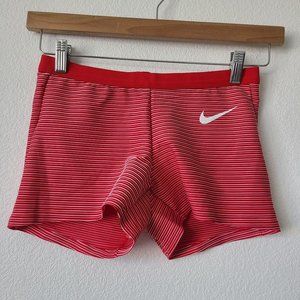 NEW Nike Womens Pro Elite Track & Field Shorts AO8486-000 Size M Red